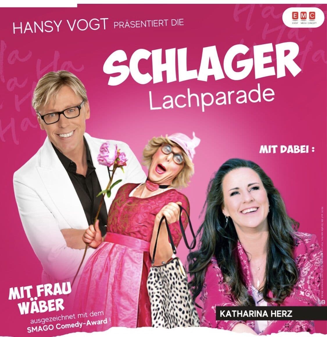 Plakat der Schlager-Lachparade